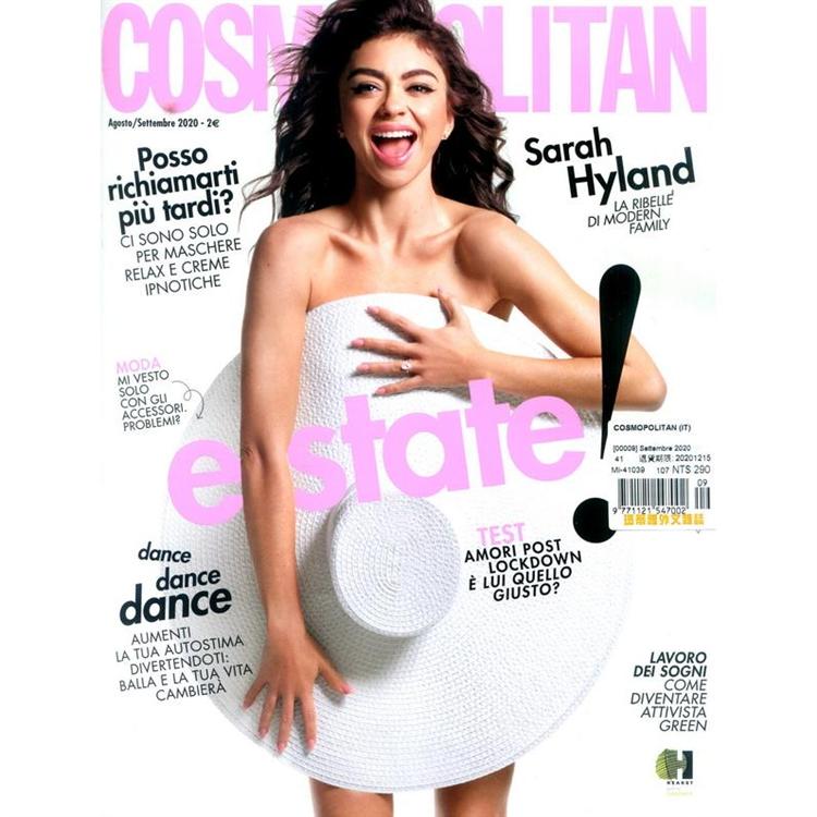 COSMOPOLITAN (IT) 9月號 2020【金石堂、博客來熱銷】