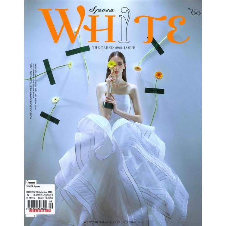 WHITE Sposa 第60期【金石堂、博客來熱銷】