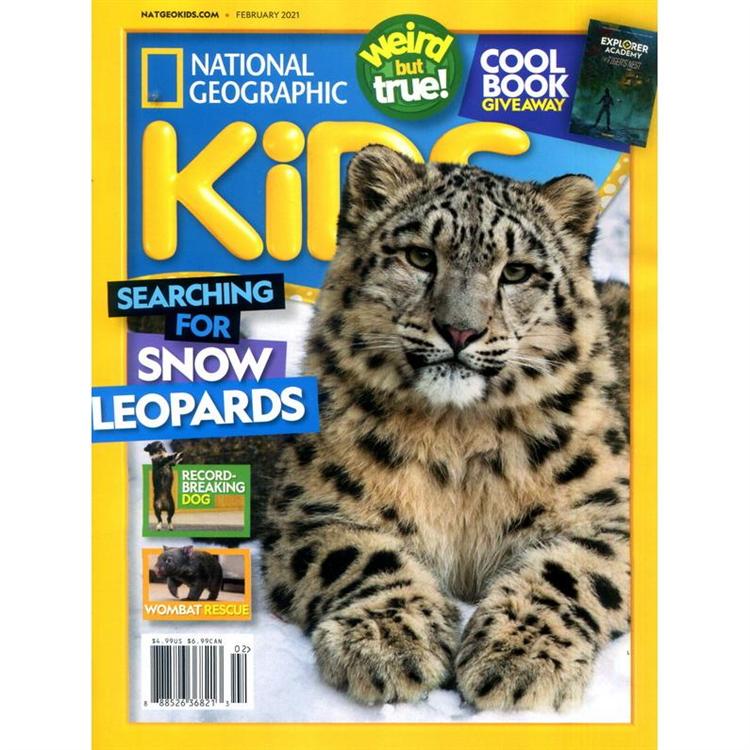 NATIONAL GEOGRAPHIC KIDS ART 2月號 2021【金石堂、博客來熱銷】