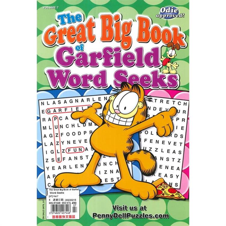 The Great Big Book of Garfield Word Seeks 第7期【金石堂、博客來熱銷】
