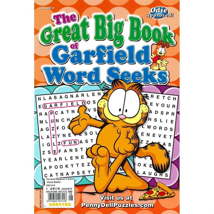 The Great Big Book of Garfield Word Seeks 第8期【金石堂、博客來熱銷】