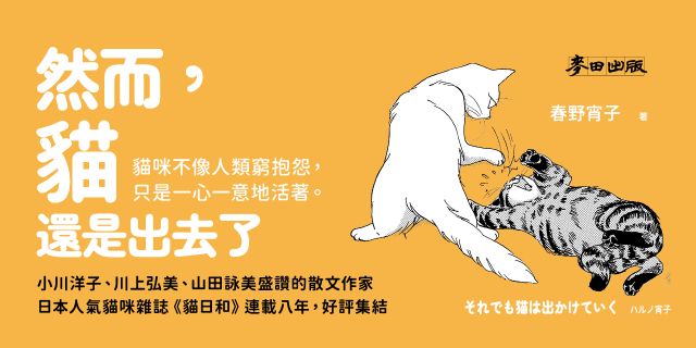 然而，貓還是出去了
