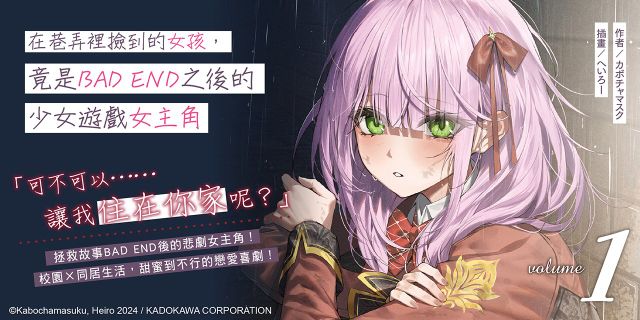 在巷弄裡撿到的女孩，竟是BAD END之後的少女遊戲女主角（１）