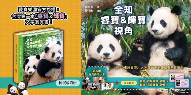 寶家族雙胞胎成長全紀錄套書【首刷限量搗蛋版】：《全知睿寶＆輝寶視角1》+《全知睿寶＆輝寶視角2》+首刷限定寫真拼貼小卡