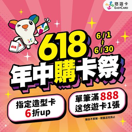 悠遊卡618