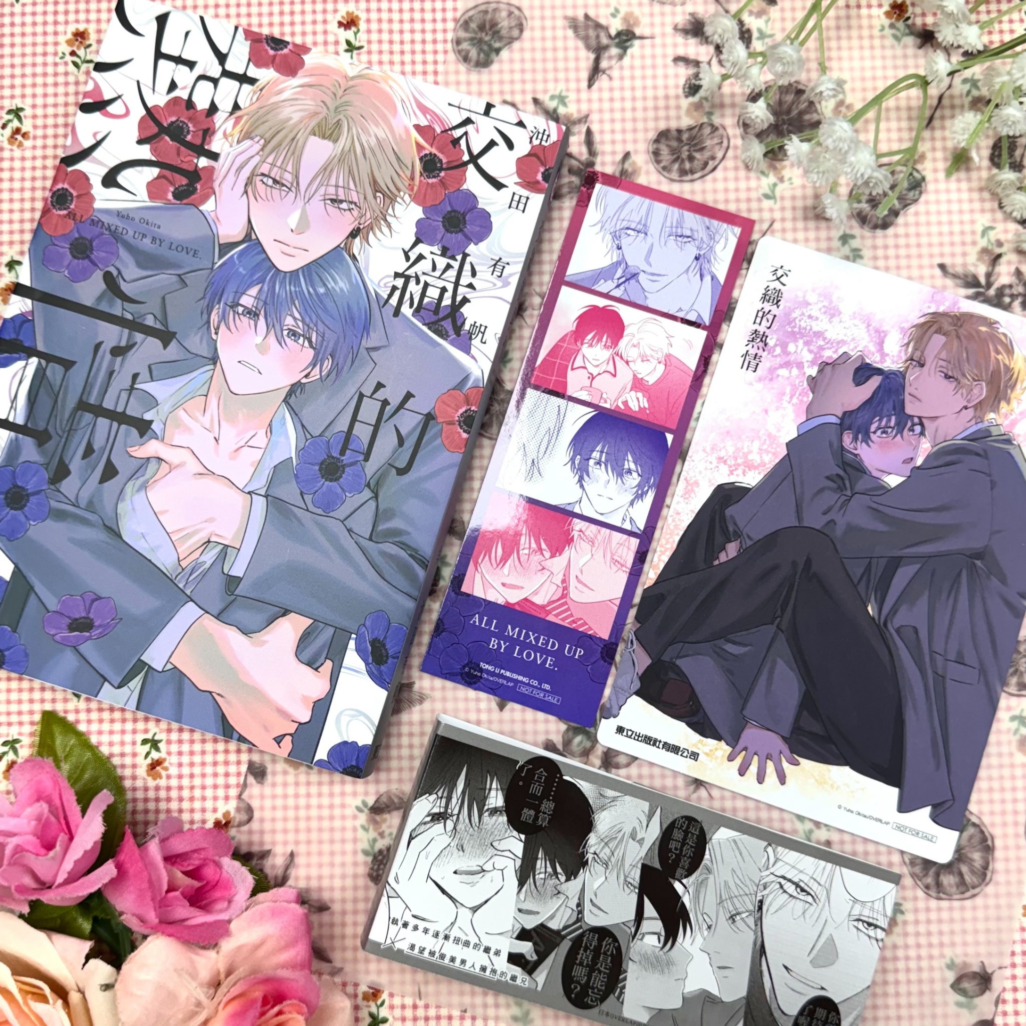 義兄弟間，禁忌的雙向執著愛──沖田有帆《交織的熱情》悖德上市！
