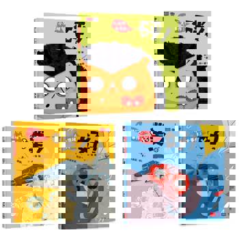 小情緒大事件SEL情緒繪本—砰+噗+好(共3冊)學會拒絕、解決焦慮、勇敢說出口(好繪芽得獎作品)