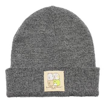 【2025秋冬】角落童織標潮流親子反摺帽深灰