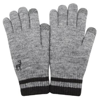 【2025秋冬】CB石墨烯觸控止滑雙層手套-麻灰