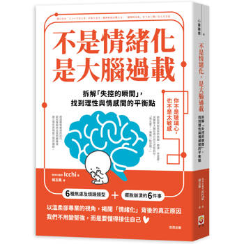 【電子書】不是情緒化，是大腦過載：拆解「失控的瞬間」，找到理性與情感間的平衡點