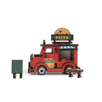 迷你拼拼車-pizza餐車