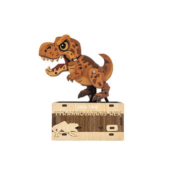 DIY木質電力恐龍組-暴龍