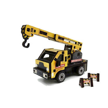 迷你拼拼車-工程吊車