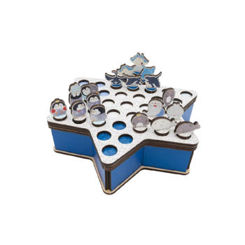 DIY木質組裝模型-ocean friend 好朋友跳跳棋