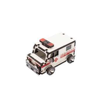 迷你拼拼車-救護車