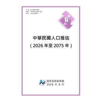 中華民國人口推估(2026年至2075年)
