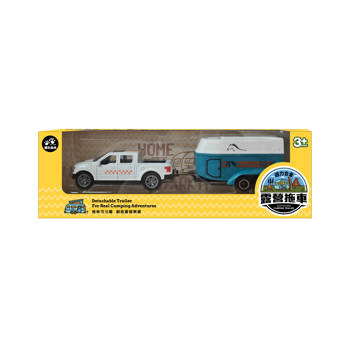 迴力合金露營拖車-圓弧形露營拖車(混色)
