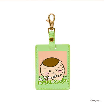 吉伊卡哇拍立得皮革吊飾(栗子饅頭)