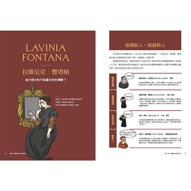 漫畫.圖解「被消失」的藝術史:花朵、毛毛蟲和疼痛也能成為創作主題!23位女藝術家挑戰時代與風格限制,讓藝術的面貌更豐富完整 漫畫.圖解「被消失」的藝術史:花朵、毛毛蟲和疼痛也能成為創作主題!23位女藝術家挑戰時代與風格限制,讓藝術的面貌更豐富完整