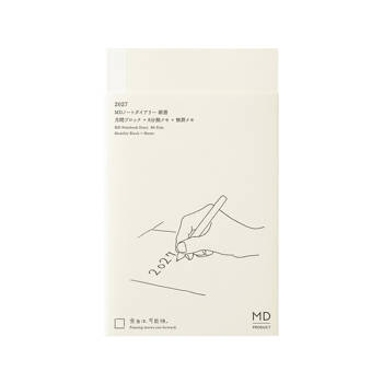 MIDORI MD NOTEBOOK 2027手帳日記(B6)