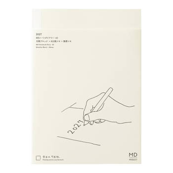 MIDORI MD NOTEBOOK 2027手帳日記(A5)