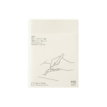 MIDORI MD NOTEBOOK 2027手帳日記(A6)一期一會