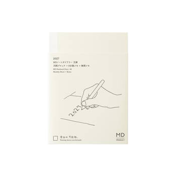 MIDORI MD NOTEBOOK 2027手帳日記(A6)