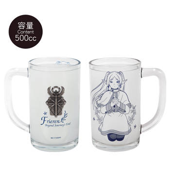 尊爵玻璃水杯-葬送的芙莉蓮B款(芙+聖杖)