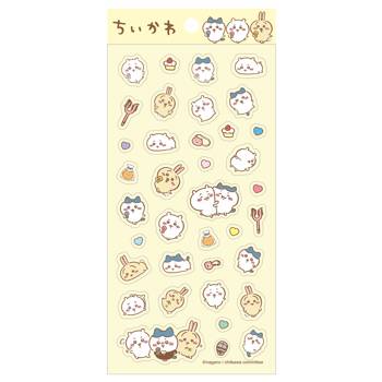 吉伊卡哇 透明貼紙-黃