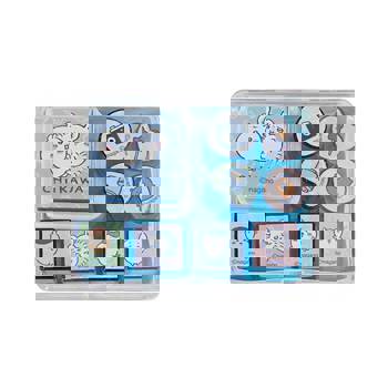 吉伊卡哇 小盒裝印章組-藍