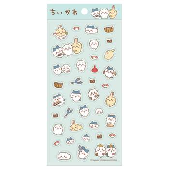 吉伊卡哇 透明貼紙-綠