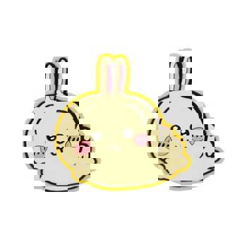 吉伊卡哇 軟膠磁性冰箱貼-黃