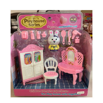 寶貝兔家居系列-櫃子化妝檯