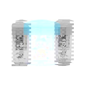 吉伊卡哇 橢圓雙孔削筆器-藍