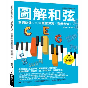 圖解和弦：單調旋律立刻變豐富深刻，音樂表情十足