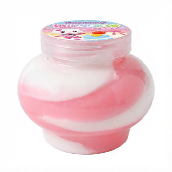 奶泡史萊姆-白粉色