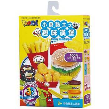 小麥黏土之趣味漢堡*新版*-FOOD超人