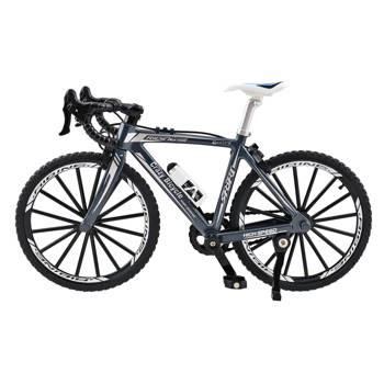 鋅合金腳踏車-黑色