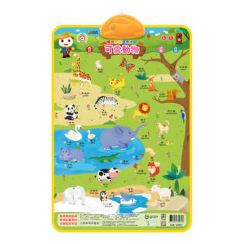 FOOD超人有聲學習掛圖：可愛動物&認識數字