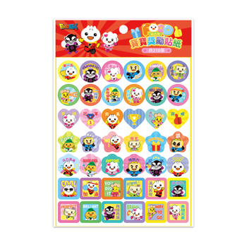 寶寶獎勵貼紙：FOOD超人