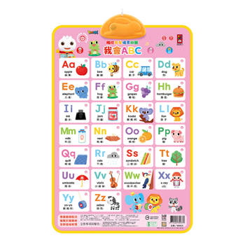 FOOD超人有聲學習掛圖：ABC&中文兒歌