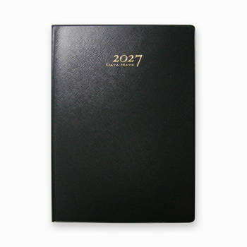 2027 DATA MATE  25K一天一頁平裝日誌-黑色