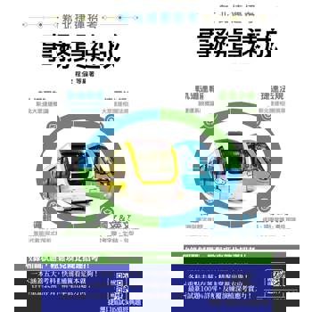 新北捷運[事務員]速成(軌道運輸/捷運法規/邏輯/國文/英文)(贈捷運口面試36道經典題)