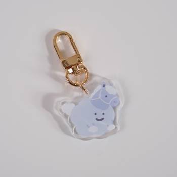 方坊 壓克力吊飾 35mm-轉運小馬-小雲馬喜寶