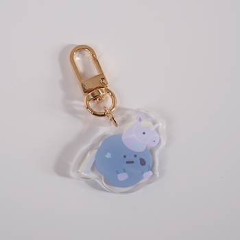 方坊 壓克力吊飾 35mm-轉運小馬-獨角獸小哀