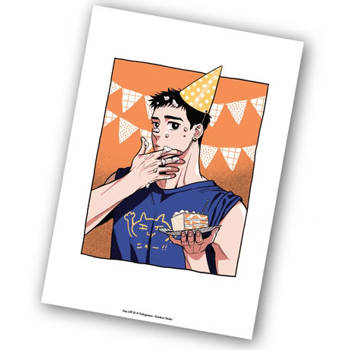 DAY OFF美術紙海報-D款 小實生日