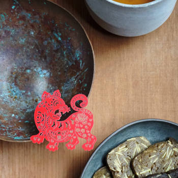 麥麥大節慶－福虎生豐 紙書籤