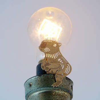 麥麥動物園-水豚紙書籤