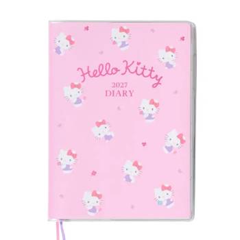 2027年Sanrio B6 週記+筆記-凱蒂貓