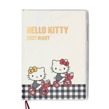2027年Sanrio B6 十字週誌-凱蒂貓